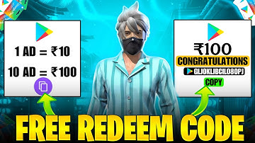 AD देखकर FREE REDEEM CODE 🥳| FREE REDEEM CODE APP | FREE GOOGLE PLAY REDEEM CODE APP| REDEEM CODE