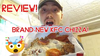 NEW! KFC CHIZZA Food/Snack Review! (Mukbang?!)