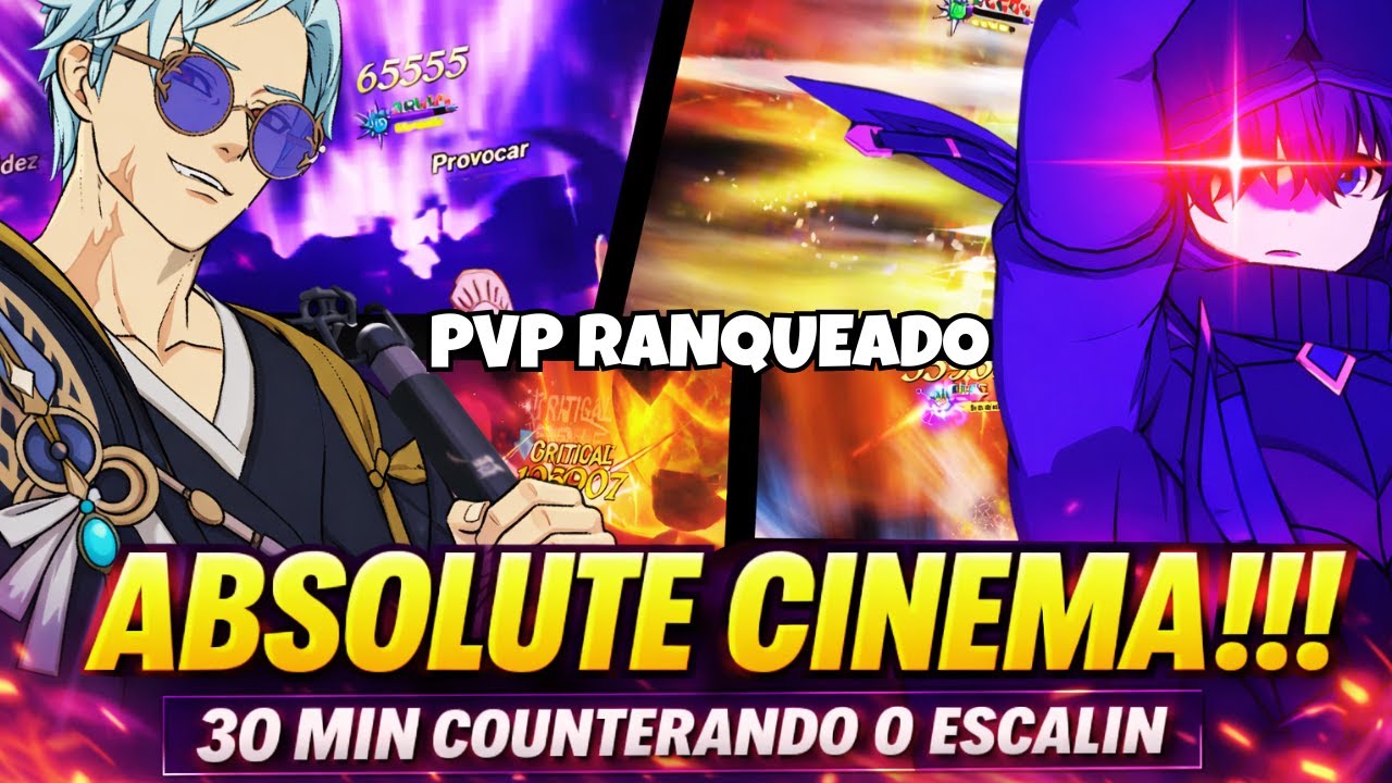 ABSOLUTE CINEMA!!! 30 MINUTOS COUNTERANDO O ESCALIN | The Seven Deadly Sins Grand Cross