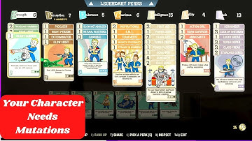 Your Character Needs Mutations: Guide to Quickly Getting the Mutation Build in Fallout 76