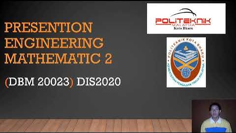 Presentation Engineering Mathematics 2 (group 3)