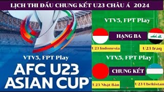 Lịch thi đấu trận chung kết U23 châu Á 2024. kẻ tám lạng, người nửa cân.