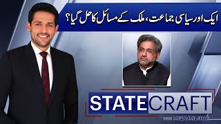 Statecraft With Syed Muzammil Shah | Shahid Khaqan Abbasi Exclusive Interview | Pakistan News