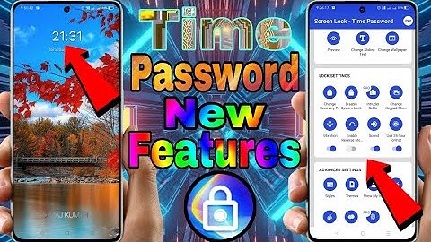 Lock Screen Time Password App Kaise Use Kare Seting || How To Lock Screen Time Password Use Tricks