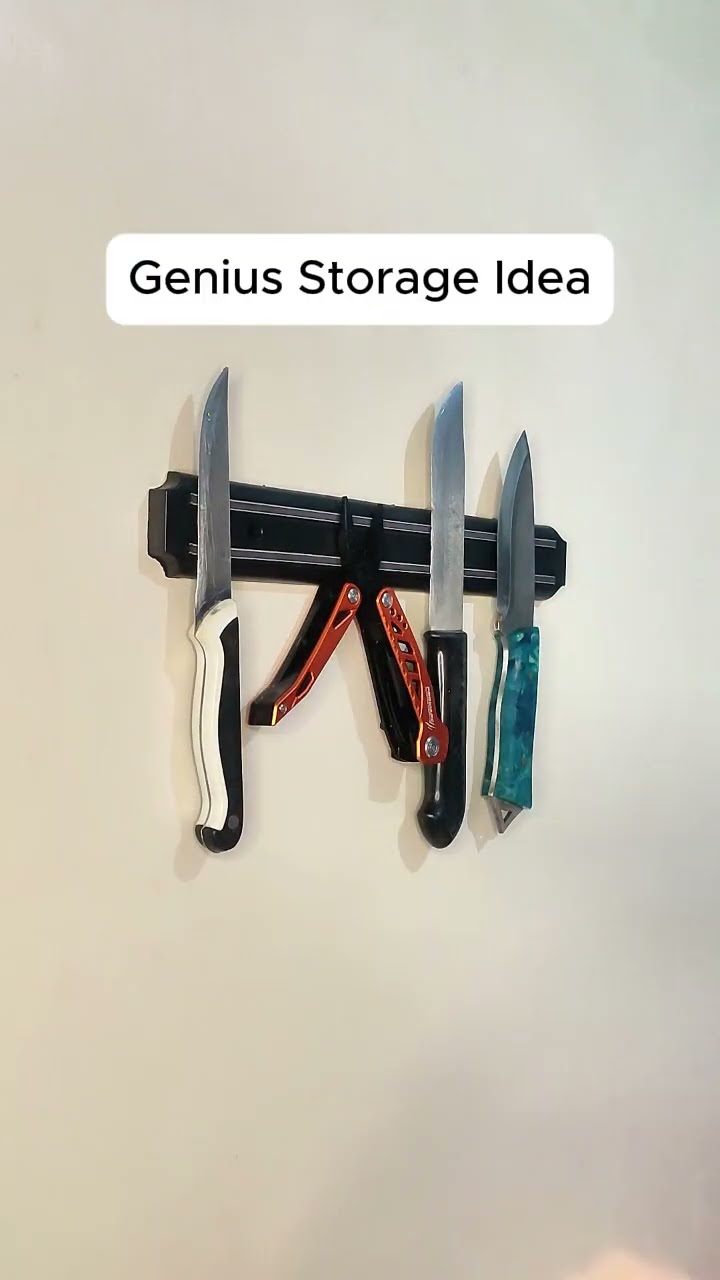 Wall Mount Magnetic Knife Holder ?✅ Product Link in Bio ( # 2001 )