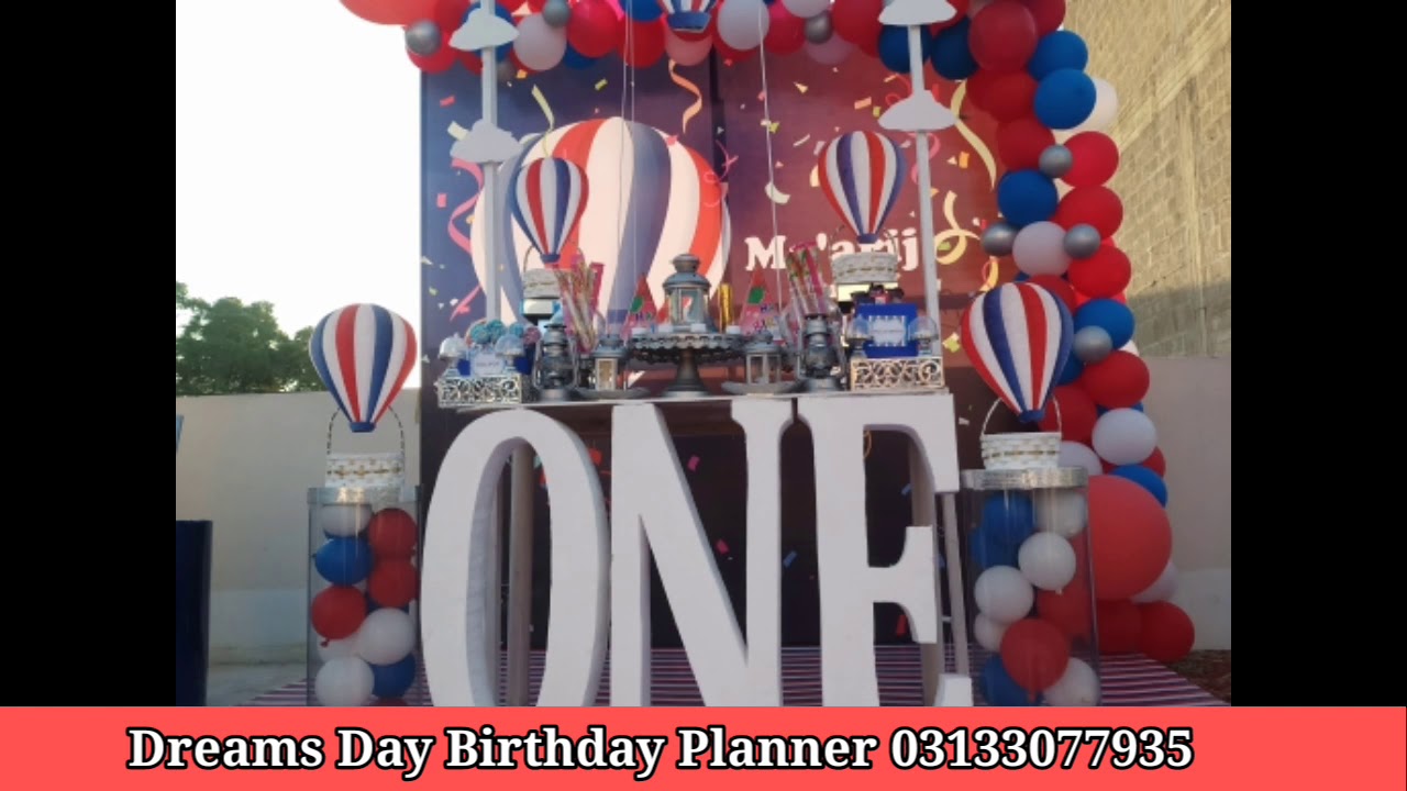 birthday planner karachi YouTube