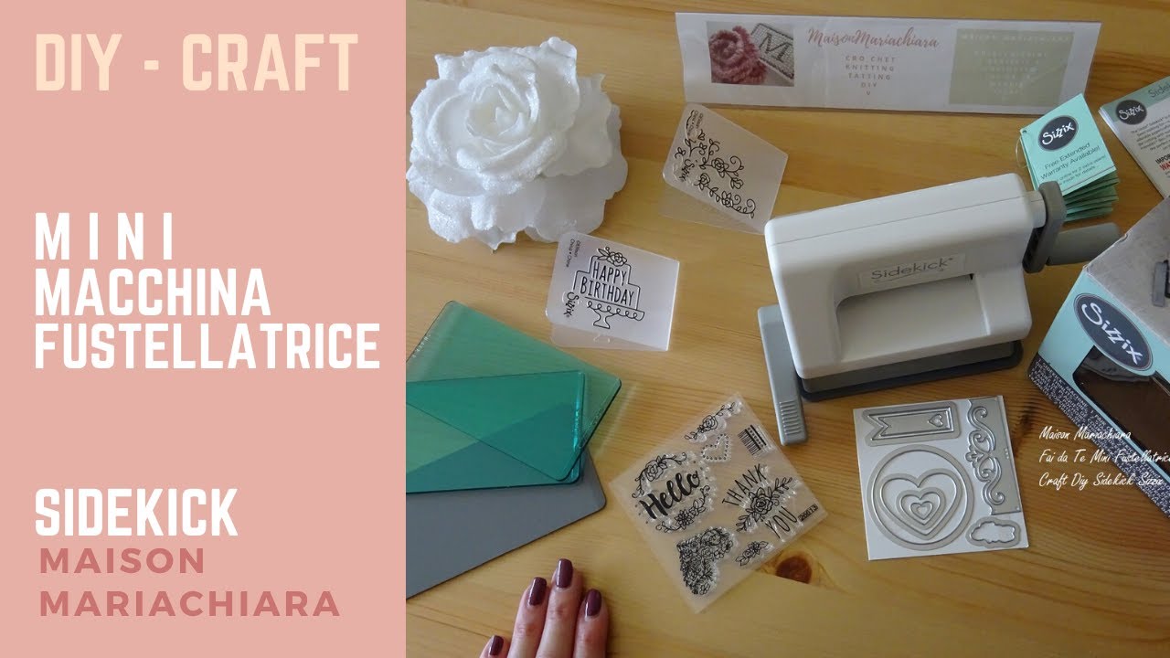 Fai da te Mini Fustellatrice Lavorare la carta Diy ScrapBooking  maisonmariachiara 