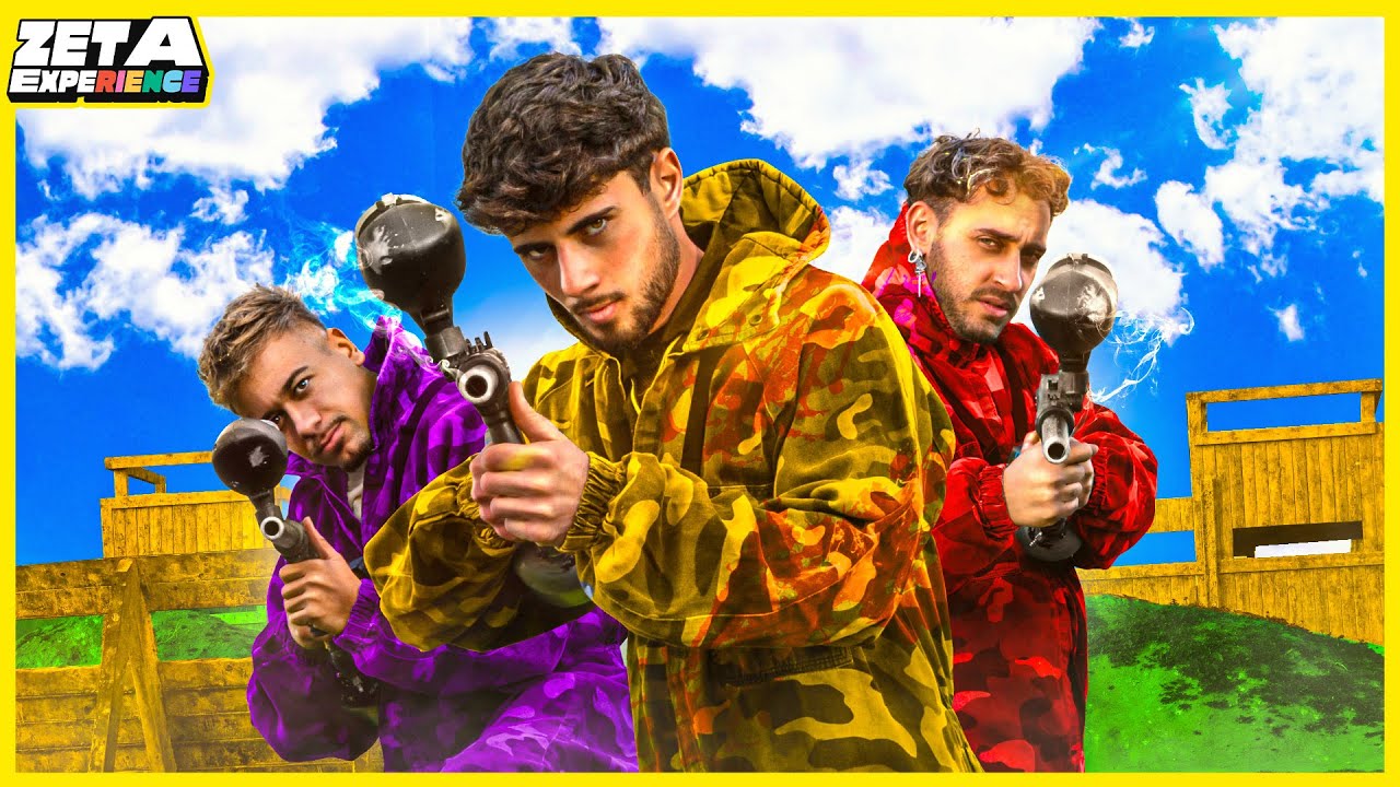 TIKTOKERS VS PROFESIONALES DEL PAINTBALL | ZETA EXPERIENCES