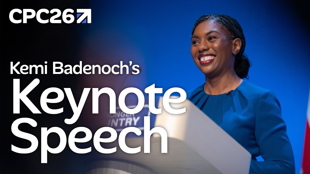 The Right Way | Kemi Badenoch's Conference Speech