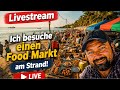 Pattaya Livestream, food Market Beach
