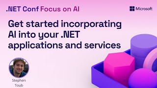 Get started incorporating AI into your .NET applications and services Profile