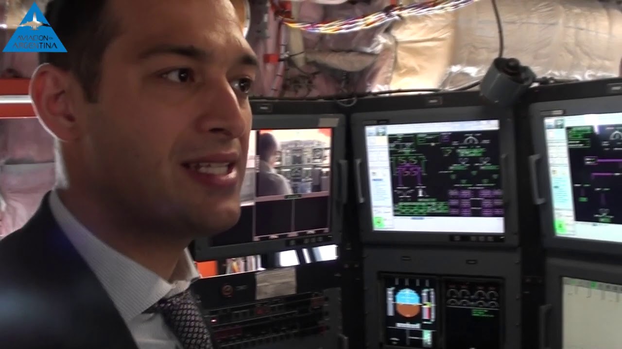 Airbus 380. Aterriza en Ezeiza, prototipo por dentro