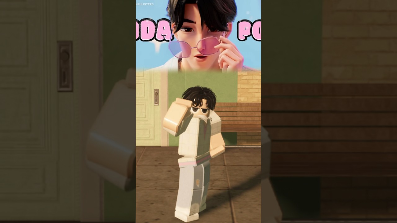 Kpop Demon Hunters Jinu Outfit Dance Soda Pop Di Roblox Roblox 