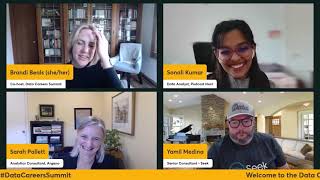 Data Careers Summit Fall 2023: Career Paths Panel screenshot 1