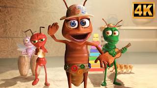 lady cucaracha farm friends cute bugs singing nursery rhymes