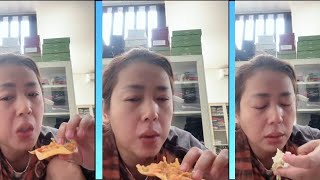 Menu makan malam mak'e oseng buncis pete  peyek udang endull🤤🤤