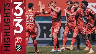 HIGHLIGHTS | Fortuna Düsseldorf vs. Hannover 96 3:3 | Furioses Heimfinale