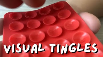 no talking, just visual asmr | camera tapping