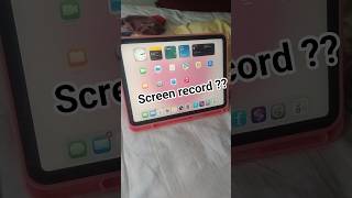 how to screen record on iPad 11 (A16 , 11th Gen 2025 ) #screenrecord New updates