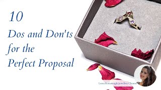 10 Dos and Don&#39;ts for the Perfect Proposal - Lorna Romanenghi Jewellery