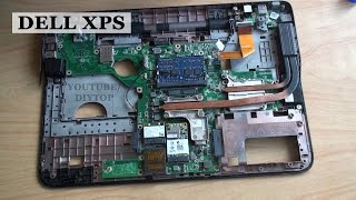 Dell XPS L501X/L502X Disassembly and cleaning | Разборка и чистка ноутбука