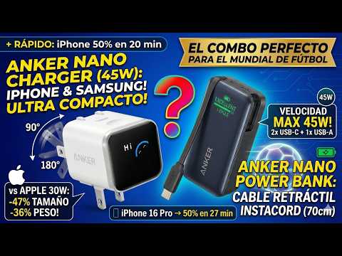 ANKER NANO CHARGE Y ANKER NANO POWER BANK REVIEW ¡LOS CARGADORES ALTA GAMA!