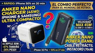 ANKER NANO CHARGE Y ANKER NANO POWER BANK REVIEW ¡LOS CARGADORES ALTA GAMA!