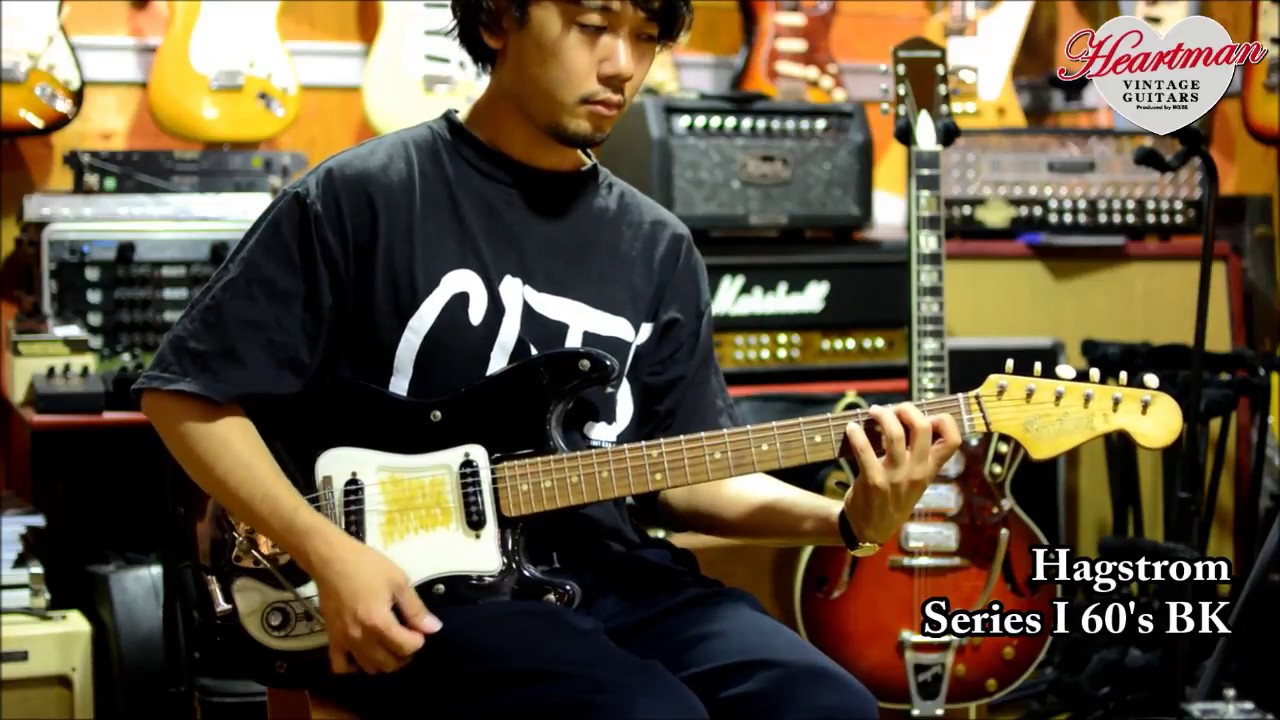 池部楽器店】Hagstrom Series I 60's BK - YouTube