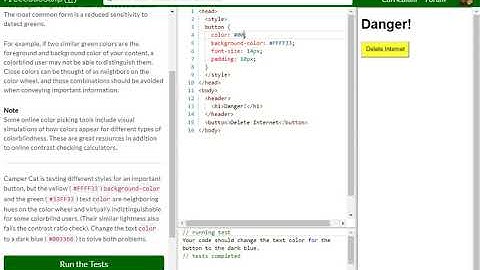 Applied Accessibility Avoid Colorblindness Issues by Carefully Choosing Colors that Convey Informati