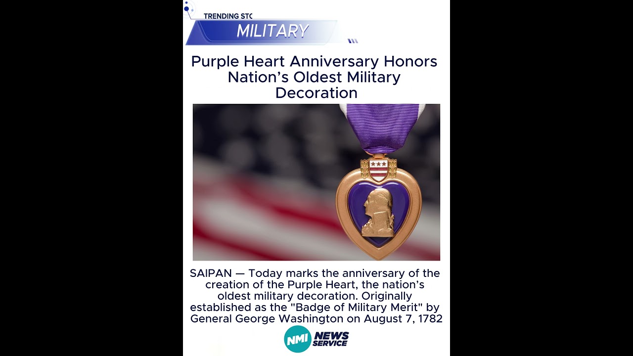 Purple Heart Anniversary Honors Nation’s Oldest Military Decoration