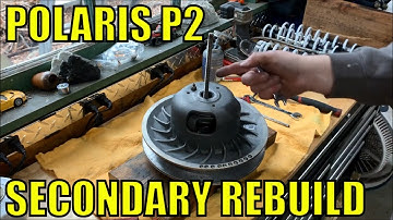 How to rebuild the Polaris P2  Secondary Clutch Rebuild