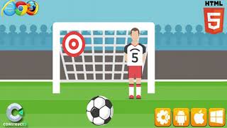 Football Kick - HTML5 Game (C3) | Codecanyon Scripts and Snippets screenshot 1