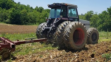 Case 2294  Chisel plowing