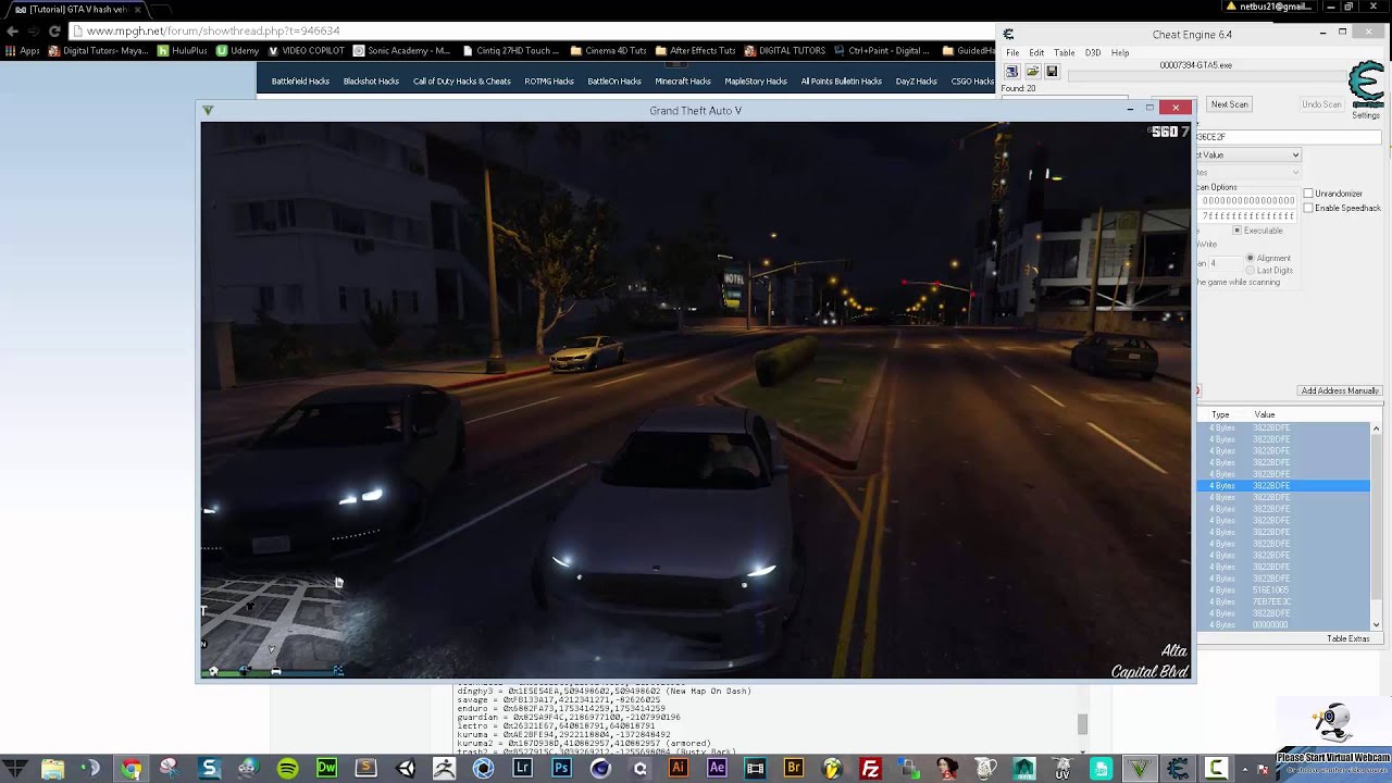 GTA V hash vehicle PERM SOLO SESSION YouTube