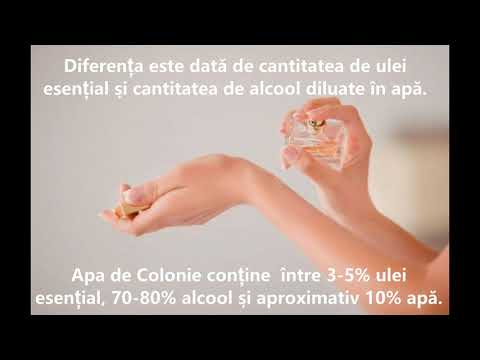Video: Diferența Dintre Parfum și Colonie