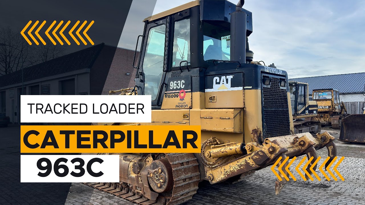 Caterpillar 963C Track Loader (2000) | Full Demonstration & Features ...
