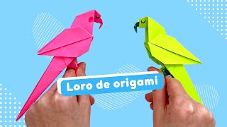 Tutorial de Origami: Crea un Loro Paso a Paso