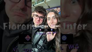 Fiorentina - Inter ⚽️ vi porto con me! #invited #calcio #fiorentina #inter