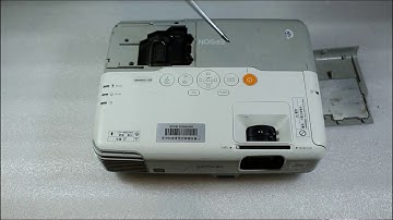 How to replace the projector lamp for ELPLP60 EPSON EB-2060