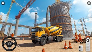 Bridge Construction Simulator 2025 🏗️🚧 | Mega Bridge Building 3D Android Gameplay screenshot 2