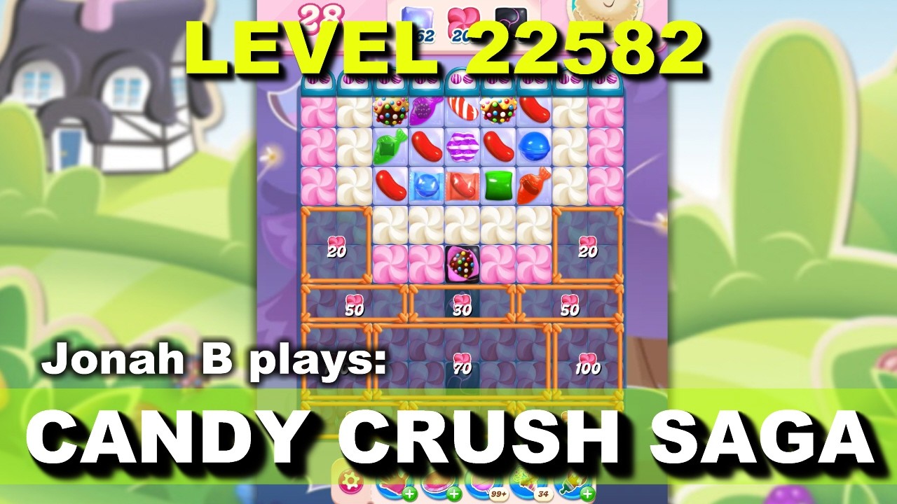 Candy Crush Saga Level 22582 - YouTube