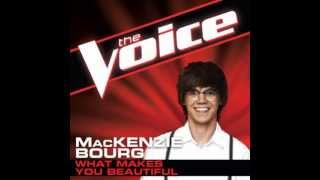 Video thumbnail of "MacKenzie Bourg: "What Makes You Beautiful" - The Voice (Studio Version)"