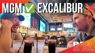 Why hadn’t we visited TAP Sports Bar in MGM Grand before! PLUS your BURNING Qs answered: Vlog Day 9
