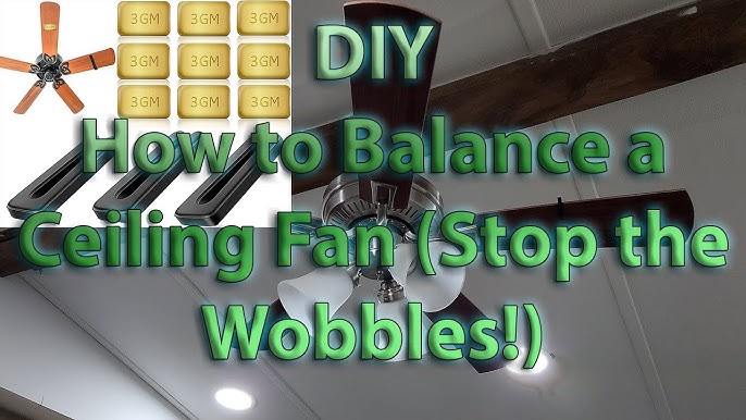 How To Use A Ceiling Fan Balance Kit