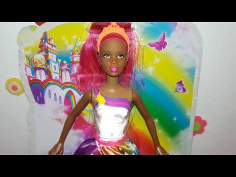 Barbie Dreamtopia Rainbow Cove Princess African-American Doll