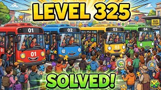 Bus Crowd Level 325 Solved | Bus Crowd 325 Full Walkthrough | Tricky Level Solution`