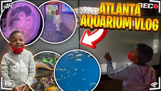 Daniels FIRST TIME at Georgia Aquarium  | WALK WITH IAMJUSTAIRI EPISODE 2