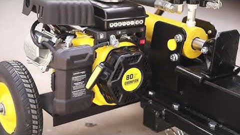 Hitch Adapter Operation for a Champion 7-9-ton Log Splitter (Model 201124)