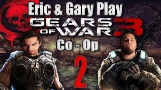 Let's Play Gears Of War 3: Co-op Story: Part 2 - Abandon Ship