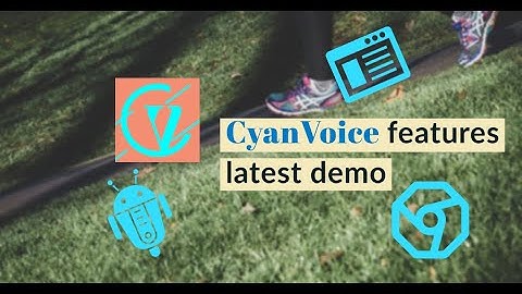 CyanVoice features demo for Voice to Text WordPress blogging.